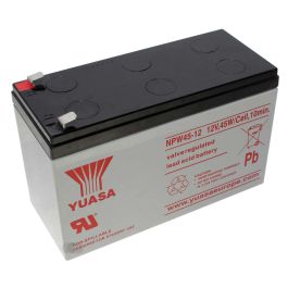 Yuasa NPW45-12 Blei Gel Akku AGM | 6,4mm Faston Anschluss | 12V 8500mAh