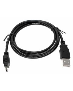 1,2m Datenkabel Ladekabel USB Typ-A auf Mini USB, z.B. für GoPro, Sony, Nokia, Motorola