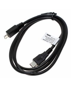 1m Datenkabel Ladekabel USB Type C (USB-C) Stecker auf Micro-USB 2.0 Stecker, Handy, Tablet, Laptop