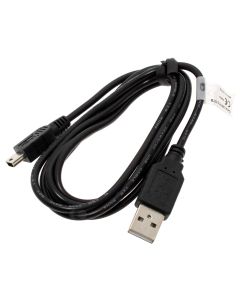 1m USB-Datenkabel zur Datenübertragung zwischen Computer und Geräten mit Mini-USB-Anschluss, versorgungsspannung über USB-Anschluss