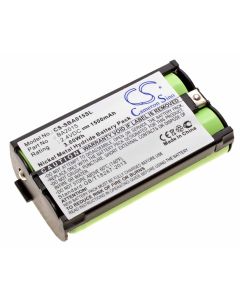 Alternativer Ni-MH Akku für Sennheiser 2015FM, EK1038 und G2 mit 2,4 Volt und 1500mAh Kapazität, ersetzt den original Akku BA2015 und BA2015G2