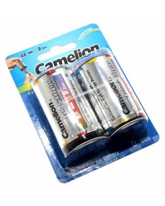 2er Blister Pack Camelion Batterieadapter von Mignon AA auf Mono D Format