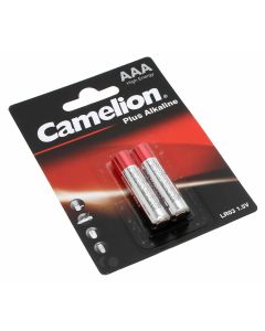 2er Blister-Pack Camelion LR03 [LR03-BP2] AAA Micro Plus Alkaline Batterien mit 1,5 Volt und 1250mAh Kapazität