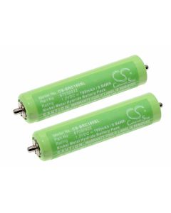 2x Akku für Braun Series 1 FreeControl 180, 190, Type 5728, 5729, ersetzt 67030922, 1,2V, 700mAh
