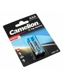2x Camelion Digi Alkaline Batterie AAA Micro, AM4, MN2400, E92, 1,5V, 1250mAh