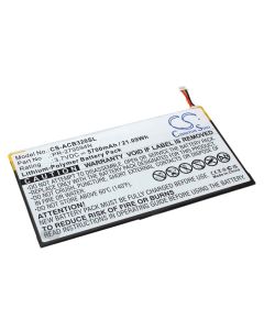 3,7V Akku für Acer A5008 Iconia One Tab, PR-279594N PR-279594N, 1ICP3/95/94-2 , 5700mAh
