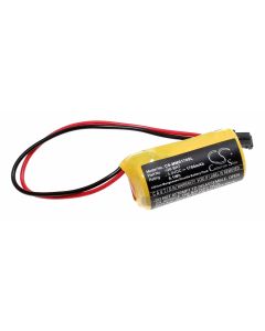 Alternativer Akku für Mitsubishi Q02CPU, Q02HCPU, Q06HCPU, Q12HCPU, Q12PHCPU u.a., ersetzt Q6-BAT, 130376, 624-1831, 3V, 1700mAh