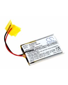 Akku für Sennheiser MM 100 u.a., ersetzt AHB392128PS-01 u.a., 3,7V, 180mAh
