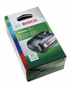 Bosch PBA 18V 2.5Ah W-B Akku für Home & Garden Geräte mit 18-Volt-System, 1600A005B0