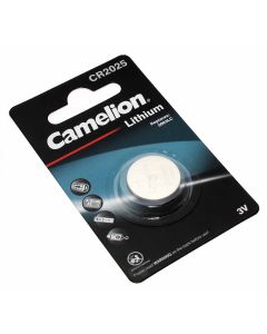 1er Pack Camelion CR2025 Lithium Knopfzelle Batterie 3V, 150mAh, CR2025-BP1, DL2015, 5003LC, E-2025