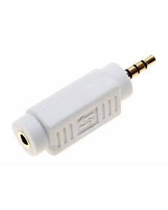 Delock 65590 Adapter 3,5mm 4 Pin Klinkenstecker auf 3,5mm 4 Pin Klinkenbuchse, ändert die Pinbelegung