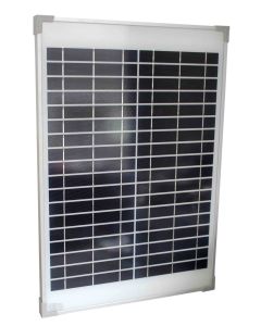 esotec ESM 20/36 20Wp Solarmodul mit Aluminiumrahmen, Solar-Panel Camping, Garten