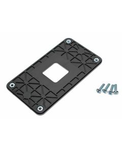 Rückplatte Halterung Sockel AM2, AM2+, AM3, AM3+, FM1, FM2, 940 Kühler CPU Mainboard, schwarz