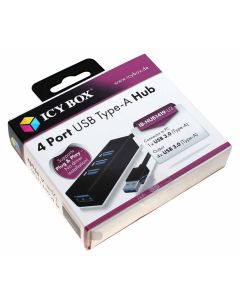 ICY BOX 4 Port USB 3.0 Typ-A Hub, Hersteller Artikelnummer IB-HUB1419-U3