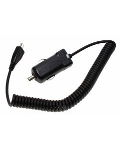 Kfz Ladekabel, Ladegerät Micro USB 12V 24V Anschluss, 5V, 1A, 30 - 80cm Spiralkabel