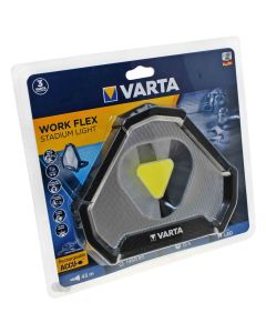 LED Akku Arbeitsleuchte VARTA "Work Flex Stadium Light", Profi Werkstatt, Heimwerker, 18647, 45m, 1450lm