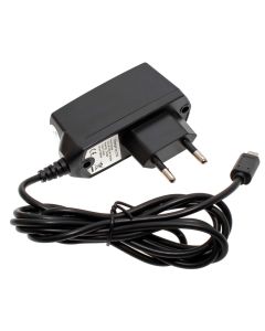 Netzteil, Steckerladegerät, Netzgerät , Netzkabel, Ladegerät für die Steckdose,mit Stecker mit Mini USB Anschluss und 1 Ampere Ausgangsleistung bei 5 Volt