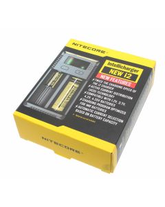 NiteCore NEW i2 Akku Ladegerät, IMR Li-ion, LiFePO4, Ni-MH, Ni-CD, AAA, AA, 18650