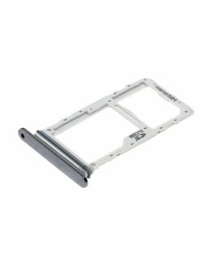 Original LG Velvet 5G LMG900EM Sim und MicroSD Kartenhalter grau, CRU31366102