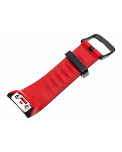 Original Samsung Gear Fit 2 Pro SM-R365 Uhrenarmband, Schnalle, Verschlussriemen Gr. L, schwarz / rot, GH98-41594A