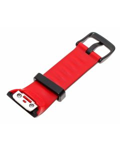 Original Samsung Gear Fit 2 Pro SM-R365 Uhrenarmband Schnalle, Verschlussriemen Gr. S, schwarz / rot, GH98-41596A