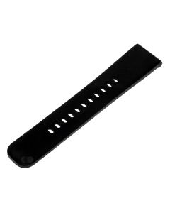 Original Samsung Gear Sport SM-R600 Uhrenarmband, Verstellgurt, Lochriemen Gr. L, schwarz, GH98-42360A