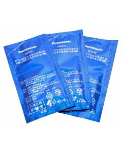 Spezielles Reinigungsmittel, Reinigungsflüssigkeit Panasonic WES 4L03-803, 3x 15ml. Inhalt im Kunststoffbeutel, für das Rasierapparat Reinigungs- und Ladesystem