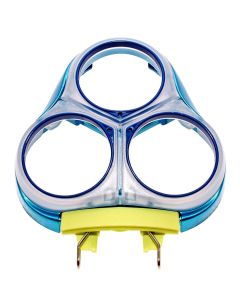 Philips Scherkopfrahmen Scherkopf Halter blau für HQ7740, HQ7760, HQ7780 CoolSkin Rasierer, 422203610990