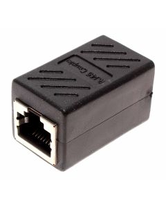 RJ45 Kupplung Adapter | Lan Kabel Koppler, CAT 5, 5E, 6, 6a, 7 Extender Stecker, Buchse / Buchse, Netzwerk