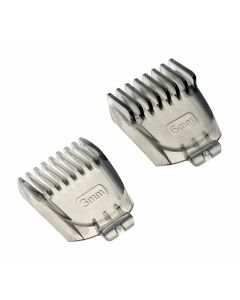 Rowenta 3mm 6mm Kammaufsätze für TN3600, TN3620, TN3650 Bart- Haarschneider, CS-00139133, Aufsteckkämme