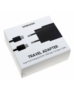 Samsung Ep-TA800 USB Typ-C Schnellladegerät 25W schwarz, EP-TA800XBEGWW, Ladeadapter, Netzteil