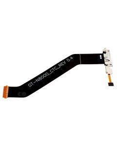 Samsung Galaxy Note 10.1 GT-N8010 Tablet Charging Port Flex Cable, Ladebuchse, Anschluss, Flex Kabel, Dock Connector, inkl. Mikrofon, Ersatzteil Teilenummer GT-N8000_CTC_REV 0.4, bzw. GH5912404A