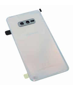 Samsung Galaxy S10e SM-G970F Akkudeckel, Gehäuse Rückseite, Prism White, GH82-18452F, Back Cover