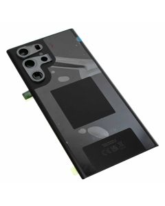 Samsung Galaxy S22 Ultra 5G SM-S908B Akkufachdeckel, schwarz, GH82-27457A, Gehäuse Rückseite