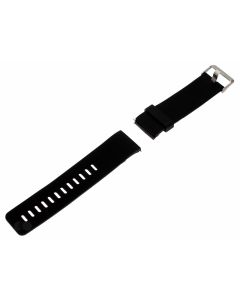 Alternatives Ersatz Uhren Armband (Watch band) für Fitbit Blaze Smartwatch, Fitnesstracker aus Silikon in der Farbe schwarz