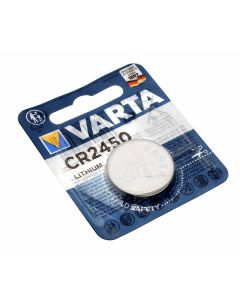 Varta CR2450 Lithium Knopfzelle Batterie, 5029LC, LM2450, DL2450, 3V, 570mAh
