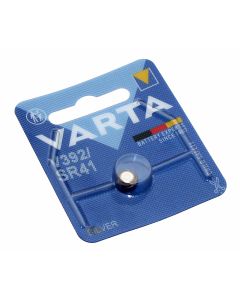 Varta V392 SR41 Knopfzelle Batterie Silberoxid für Uhren u.a., 1135SO, 280-13, SB-B1, 1,55V, 40mAh
