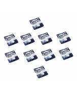 10 Stück Varta CR1620 Knopfzellen 3V Batterie - Type 6620 - 70mAh - 16x2,0mm