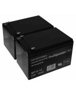 2 Ersatz Akkus für APC Back-UPS Back-UPS, Pro BP1000I, Smart-UPS 700, 1000, 1500 USV, ersetzt APC RBC6