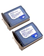 Panasonic WES035K Reinigungskartuschen für Panasonic Rasierer mit Reinigungsstation, 2 Kartuschen mit Reinigungsflüssigkeit, Inhalt 26 ml, 2 x 13ml, reinigt und desinfiziert ohne Alkohol