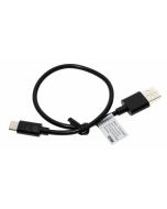 30cm Datenkabel Ladekabel USB Type C Stecker auf USB Typ-A 2.0 Stecker, Handy, Tablet, Laptop