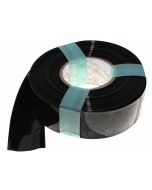 1 Meter Hart PVC Schrumpfschlauch, 53mm Flachmass, 0,08mm Wandstärke, schwarz