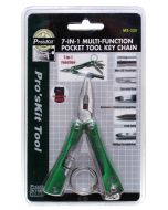 Pro´sKit MS-325 Multifunktions Schlüsselanhänger Werkzeug, Multitool im Taschenformat, 7 in 1 Werkzeugsset