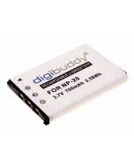 Akku für Casio Exilim EX-M1, EX-S1, EX-S100, EX-Z3, EX-Z60, EX-Z770 u.a., ersetzt NP-20, 3,7V, 700mAh