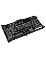 Alternativer Akku für HP Pavilion X360 14-BA Notebook, ersetzt 916811-855, BK03XL u.a., 11,55V, 3500mAh