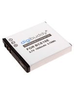 Akku für Panasonic Ricoh Leica Digitalkamera, ersetzt DMW-BCE10E, CGA-S008, BP-DC6, DB-70, 3,7V, 1000mAh