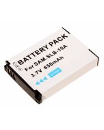 Akku für Samsung Digimax ES50, L100, M100, NV9, PL70, WB150, ersetzt SLB-10A, 3,7V, 650mAh