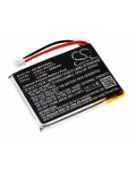 Akku für Sennheiser MB 660 PXC 550 Headset Kopfhörer, ersetzt 507271, AHB413645PCT, 3,7V, 650mAh