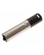 DeLonghi unteres Rohr für Milchaufschäumer aus Edelstahl für Delonghi Kaffeemaschinen, Kaffeeautomaten. Ersatzteil Teilenummer 5513212401