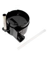 DeLonghi Milchbehälter Deckel, Abdeckung mit Düse und Schlauch für ESAM04.350.S Magnifica Kaffeevollautomat, Ersatzteil Teilenummer 7313245211